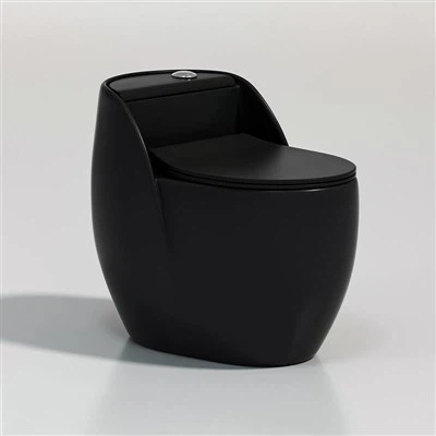 WC da bagno in ceramica nera